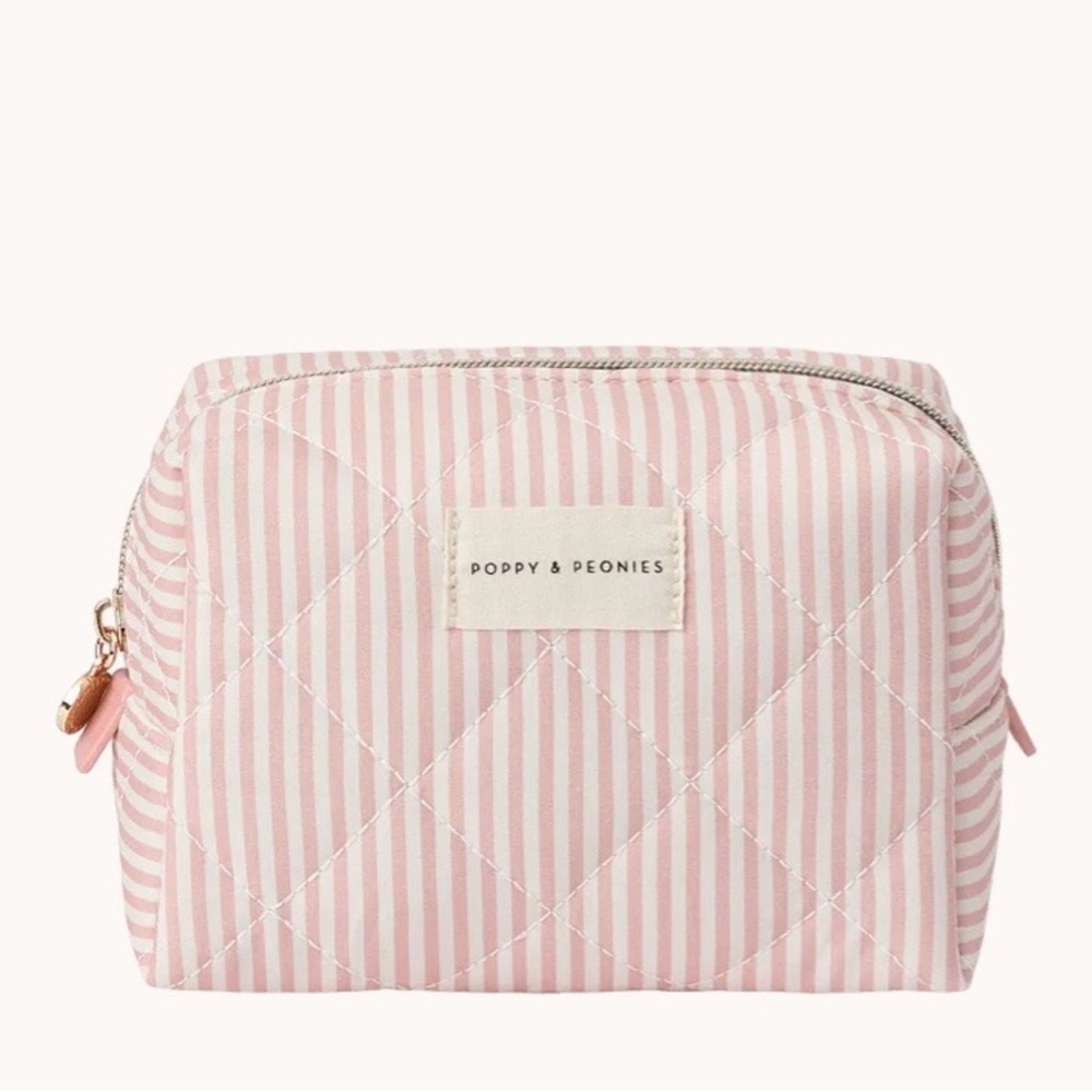 Poppy & Peonies 3 PC Cosmetic Bag Set - Picture 3 of 9